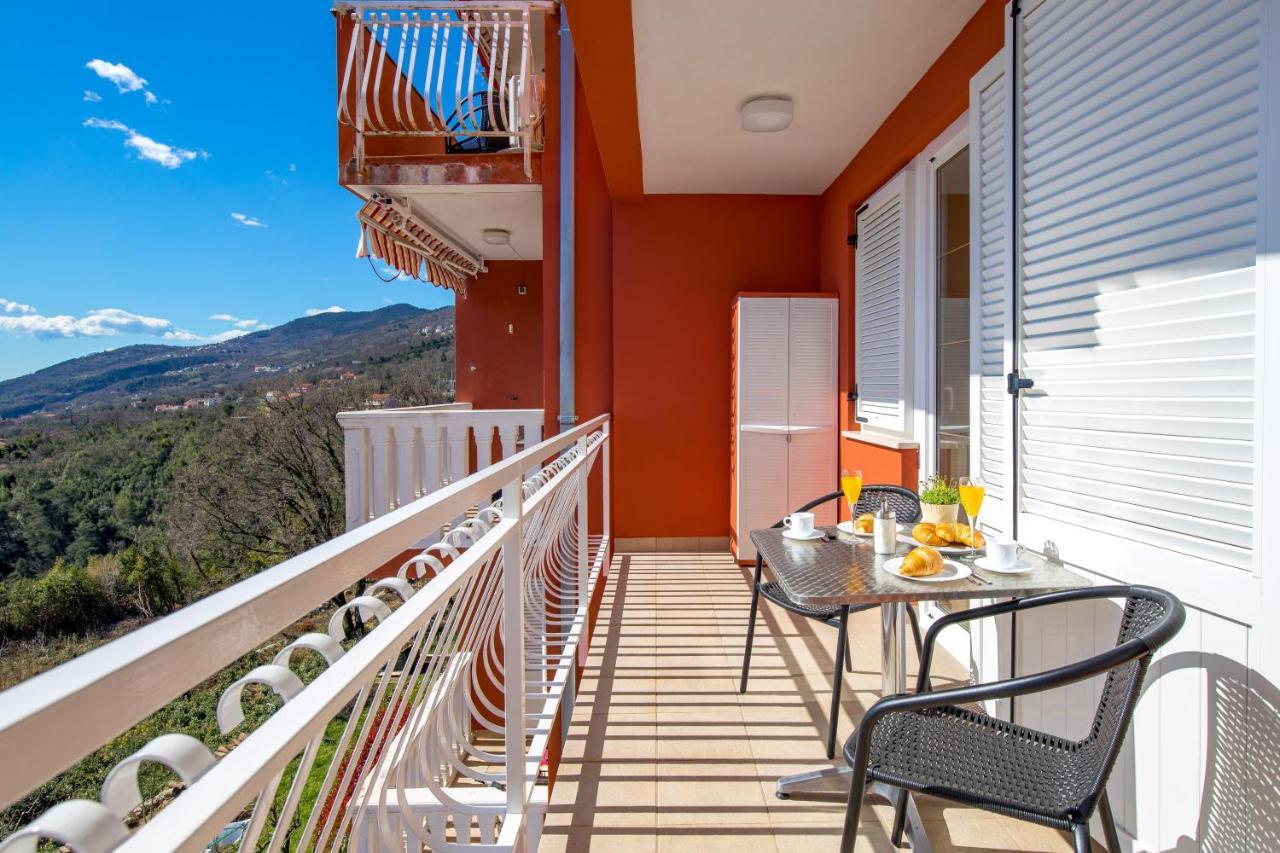 Barbara, Sea View With Terrace Near Opatija Icici