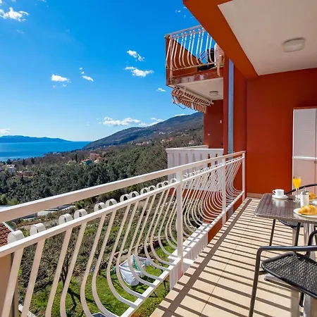 Apartment Barbara, Sea View With Terrace Near Opatija Icici Exterior photo