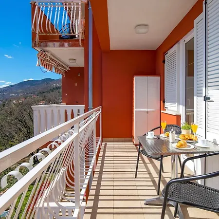 Apartment Barbara, Sea View With Terrace Near Opatija Icici Exterior photo